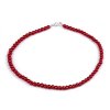 Perlový náhrdelník (Varianta 4 bordó sv., Balení 1 ks)