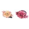 Gumička do vlasů s květy (Varianta 3 cyklámenová, Balení 1 ks)