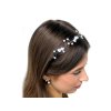 Perlová ozdoba / čelenka do vlasů uvazovací