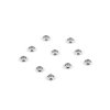 Rondelka / ozdobný díl z nerezové oceli Ø4; 6 mm (Varianta 1 (4 mm) platina, Balení 10 ks)