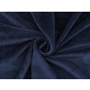 Minky hladké / jemný plyš SAN (Varianta 5 (120) modrá tmavá, Balení 1 m)