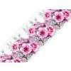 Saténová stuha růže šíře 40 mm (Varianta 1 růžová světlá bílá, Balení 22.5 m)
