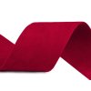 Semišová stuha velvet oboustranná šíře 40 mm (Varianta 57 pudrová, Balení 1 m)