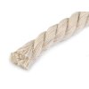 Bavlněná šňůra kroucená Ø12 mm macrame (Varianta 1 režná světlá, Balení 10 m)