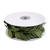 Saténový prýmek šíře 40 mm listy velké