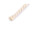 Bavlněná šňůra kroucená Ø5 mm macrame (Varianta 1 režná, Balení 15 m)