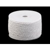 Šňůra kroucená Ø3 mm (Varianta 1 bílá mléčná, Balení 20 m)