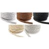 Šňůra kroucená Ø10 mm (Varianta 1 stříbrná, Balení 10 m)