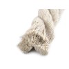 Bavlněná šňůra kroucená Ø20 mm macrame (Varianta 1 režná světlá, Balení 1 m)