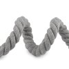 Bavlněná šňůra kroucená Ø20 mm macrame (Varianta 1 režná světlá, Balení 1 m)
