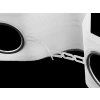 Záclonovka se zacvakávací průchodkou šíře 75 mm (Varianta 1 (5*) bílá, Balení 1 m)