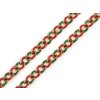 Vánoční leonský prýmek šíře 10 a 12 mm (Varianta 1 (10 mm) multikolor, Balení 13.5 m)