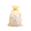 Dárkový pytlík 17x23 cm organza (Varianta 1 bílá, Balení 10 ks)