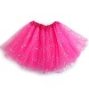 Karnevalová sukýnka s flitry (Varianta 3 růžová sv., Balení 1 ks)
