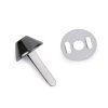 Dvounožkový hřeb / kovové nožičky na kabelky Ø12 mm (Varianta 1 nikl, Balení 10 sada)