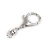 Kovová karabinka otočná 24x55 mm (Varianta 1 nikl, Balení 2 ks)