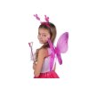 Karnevalový kostým - motýlí víla (Varianta 1 bílá, Balení 1 sada)