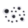 Plastové oči MIX velikostí (Varianta 1 mix, Balení 1 sáček)