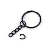 Kroužek na klíče Ø25 mm s řetízkem
