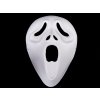 Karnevalová maska - škraboška k domalování (Varianta 1 bílá Anonymous, Balení 1 ks)