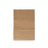 Papírový sáček (Varianta 1 (13x23,5x7,7 cm) hnědá přírodní, Balení 50 ks)