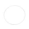 Kovový kruh Ø60 cm lakovaný (Varianta 1 bílá, Balení 1 ks)