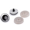 Oči velké s glitry s pojistkou Ø40 mm (Varianta 1 stříbrná, Balení 2 sada)