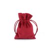 Dárkový pytlík 8x11 cm sametový (Varianta 1 červená tm., Balení 1 ks)