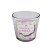 Vonná svíčka ve skle 120 g (Varianta 23 (Sweet Rose) růžová sv., Balení 1 ks)