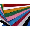 Samolepicí pěnová guma Moosgummi s glitry 20x30 cm (Varianta 1 bílá, Balení 2 ks)