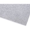 Samolepicí pěnová guma Moosgummi s glitry 20x30 cm (Varianta 1 bílá, Balení 2 ks)
