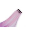 Pramen vlasů s clip-in hřebínkem (Varianta 3 růžová sv. mint, Balení 1 ks)