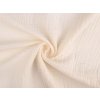 Mušelín / dvojitá gázovina (Varianta 1 (1) Off White, Balení 1 m)
