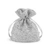 Dárkový pytlík 13x18 cm exkluzivní (Varianta 1 stříbrná, Balení 10 ks)