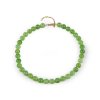 Náhrdelník z minerálů se zapínáním z nerezové oceli (Varianta 1 prehnit, Balení 1 ks)