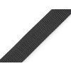 Popruh polypropylenový šíře 30 mm tloušťka 2 mm (Varianta 1 černá, Balení 5 m)