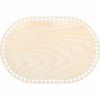Dno/víko - ovál 30 x 20 cm, tvar 3, přírodní