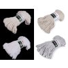 Pletací příze Macrame Braided 250 g (Varianta 1 (752) krémová nejsvět., Balení 1 ks)