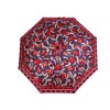 Dámský skládací vystřelovací deštník (Varianta 6 černá růžová, Balení 1 ks)