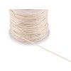 Šňůra bavlněná Ø0,6 mm voskovaná