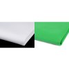 Pěnová guma Foamiran k výrobě květů 60x70 cm (Varianta 1 (001) bílá mléčná, Balení 1 ks)