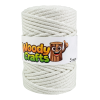 Woody 5 mm (100m) - Bílá (White)