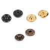 Kovové patentky / druky Ø30 mm (Varianta 4 staromosaz, Balení 5 pár)