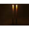 LED svíce kónická na tužkové baterky Ø2 cm