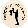 Medaile 7 cm - Nejlepší tatínek
