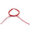 Polotovar na výrobu shamballa náramku (Varianta 3 červená, Balení 10 ks)