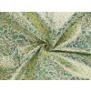 Dekorační a oděvní lurexová látka (Varianta 2 (100 g/m²) mint zlatá, Balení 1 m)