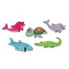 Nažehlovačka želva, krokodýl, delfín, žralok (Varianta 1 zelená past.sv. želva, Balení 1 ks)