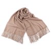 Šátek / šála / pléd s třásněmi 70x190 cm (Varianta 5 šedá, Balení 1 ks)