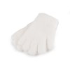 Dětské pletené rukavice chlupaté (Varianta 1 krémová nejsvět., Balení 1 pár)